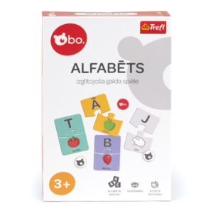 bo. Izglītojošā galda spēle “Alfabēts” (latviešu valodā)