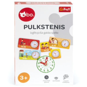 bo. Izglītojošā galda spēle “Pulkstenis” (latviešu valodā)