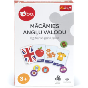 bo. Izglītojošā galda spēle “Mācāmies angļu valoda” (somu valodā)