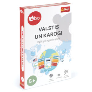 bo. Izglītojošā galda spēle “Valstis un karogi” (latviešu valodā)