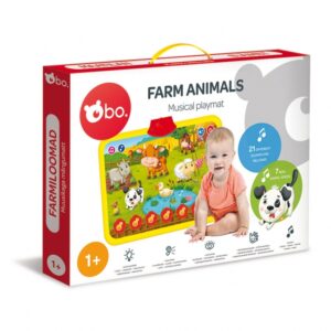 bo. Helidega mängumatt Farmiloomad