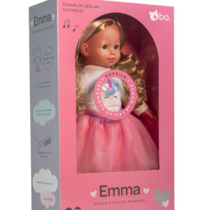 bo. Puhuva nukke Emma, 40 cm, suomenkielinen
