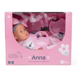 bo. Interaktiivne beebinukk Anna, 42 cm