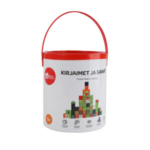 bo. Puiset palikat Aakkoset ja sanat (suomenkielinen)