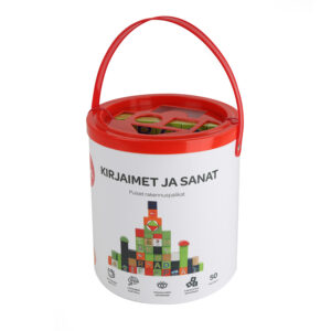 bo. Puiset palikat Aakkoset ja sanat (suomenkielinen)